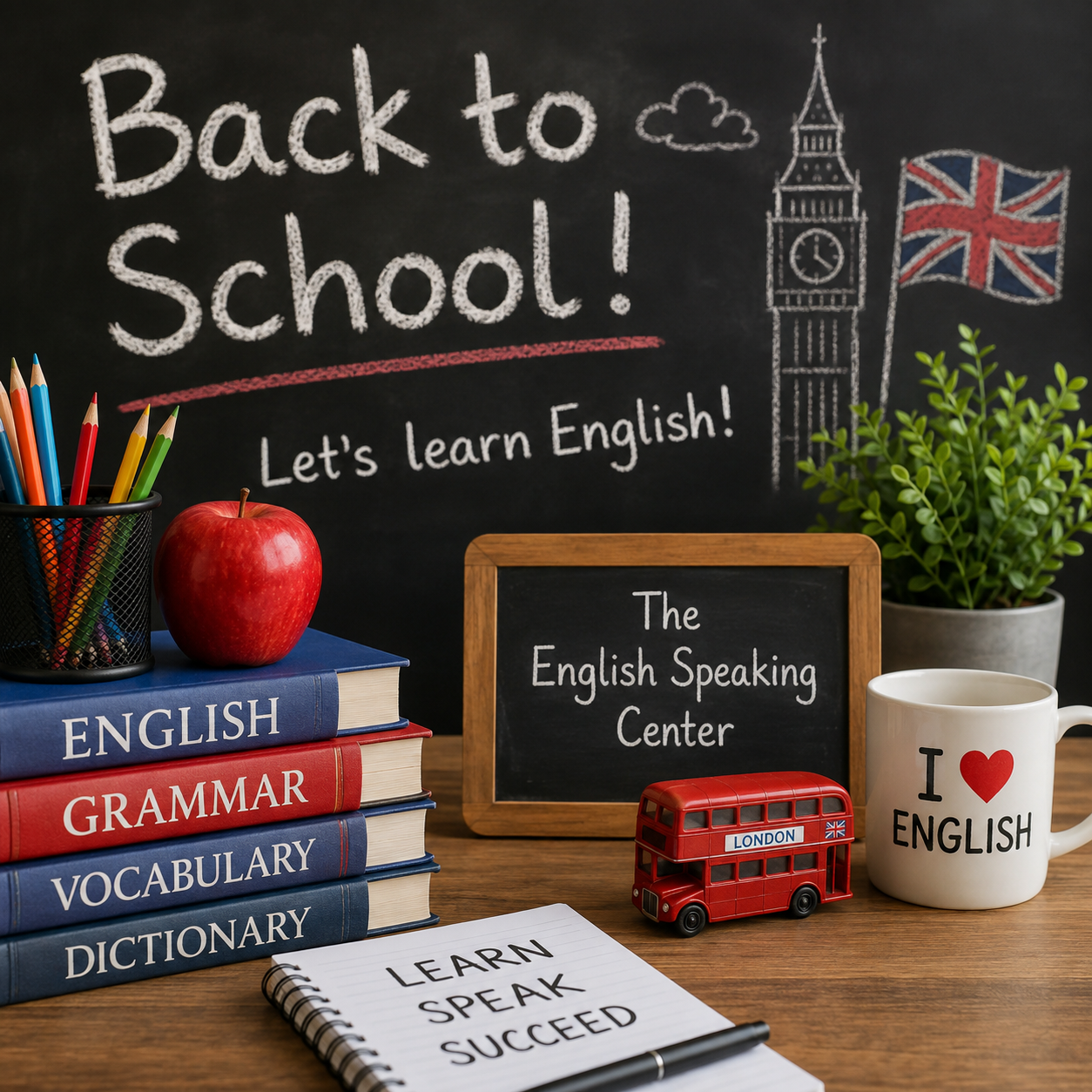 📚 C’EST LA RENTRÉE À THE ENGLISH SPEAKING CENTER ! 🇬🇧